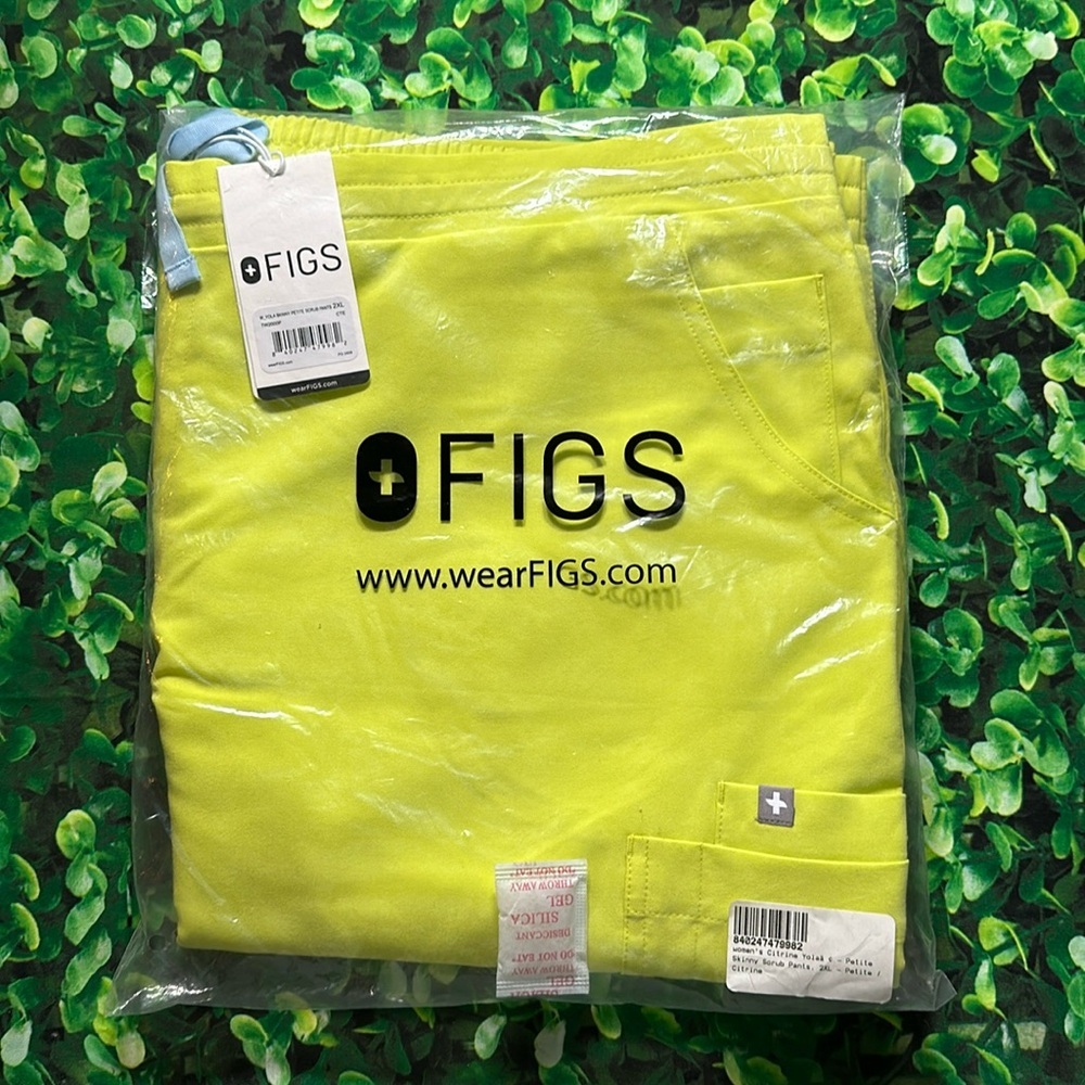 Figs Bright Yellow Women's Pants